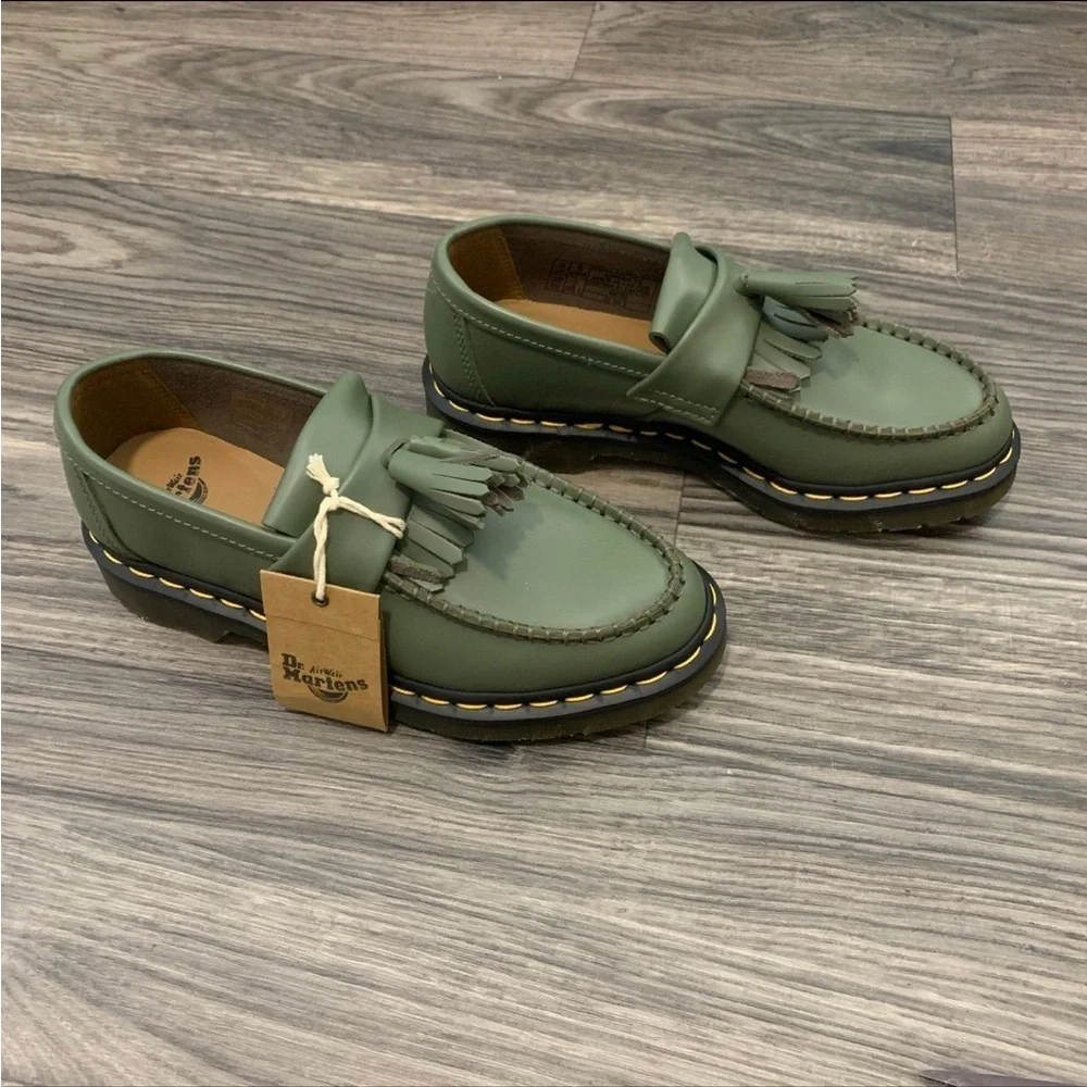 Dr Marten adrian virgina soft leather tassel loafers - Picture 3 of 6
